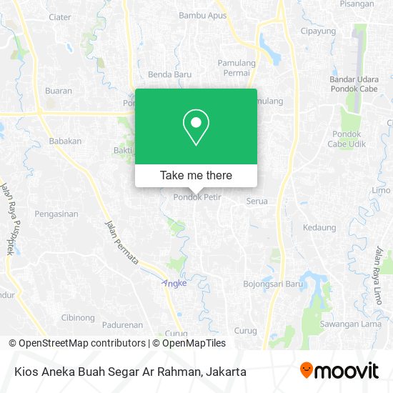 Kios Aneka Buah Segar Ar Rahman map