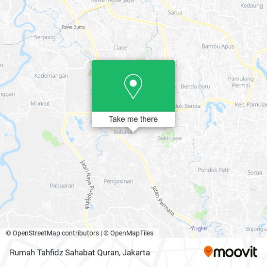 Rumah Tahfidz Sahabat Quran map