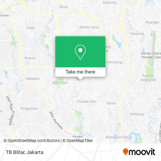 TB Blitar map