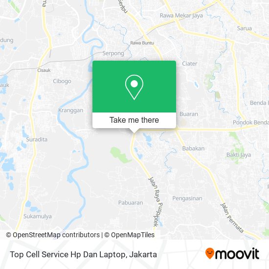 Top Cell Service Hp Dan Laptop map