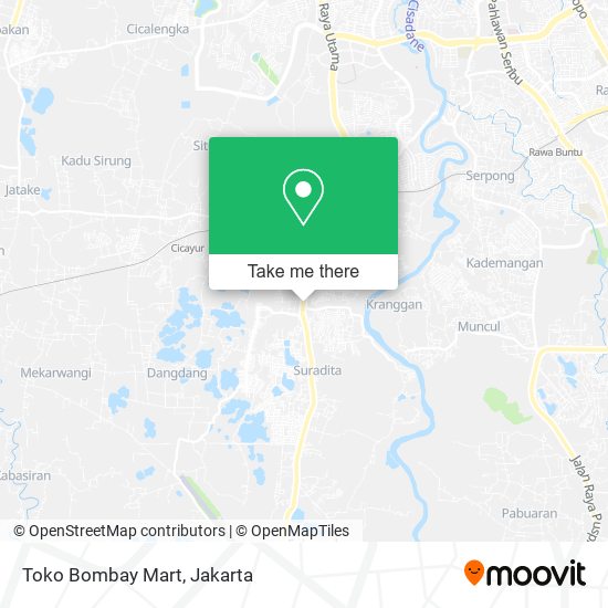 Toko Bombay Mart map
