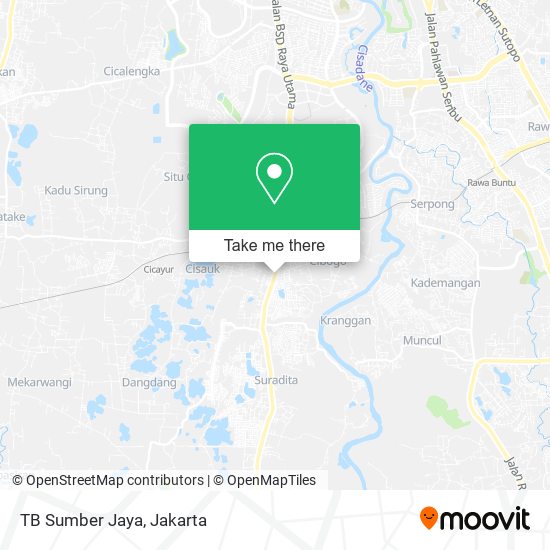 TB Sumber Jaya map