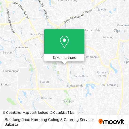 Bandung Raos Kambing Guling & Catering Service map