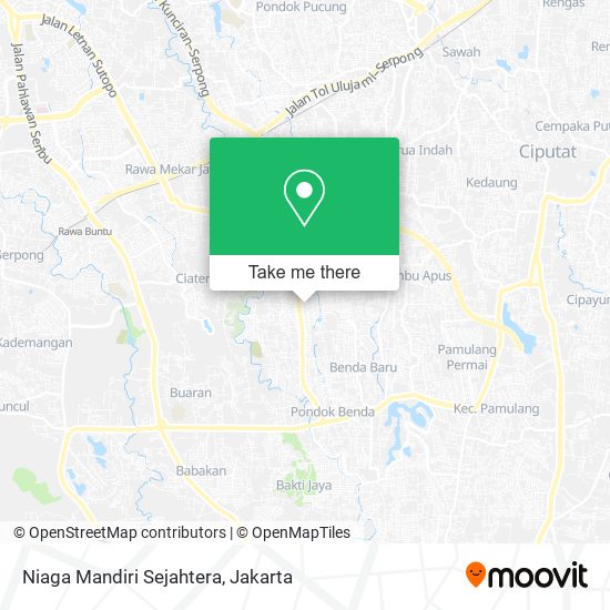 Niaga Mandiri Sejahtera map