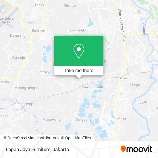Lapan Jaya Furniture map