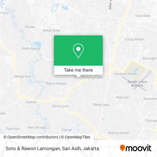 Soto & Rawon Lamongan, Sari Asih map