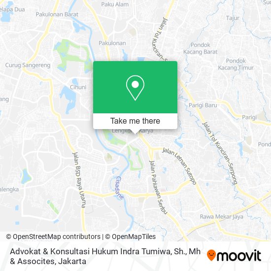 Advokat & Konsultasi Hukum Indra Tumiwa, Sh., Mh & Assocites map
