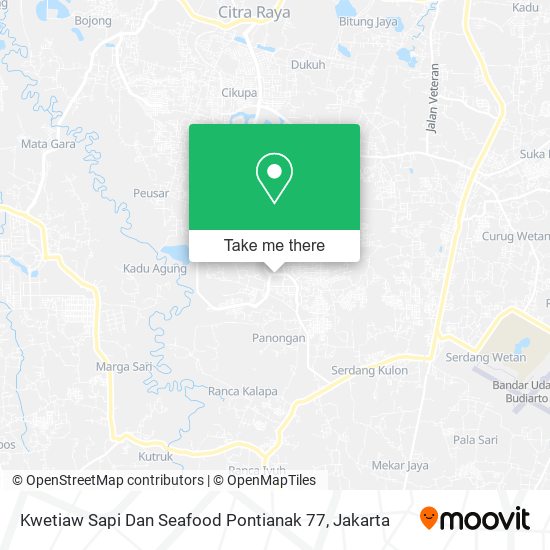 Kwetiaw Sapi Dan Seafood Pontianak 77 map