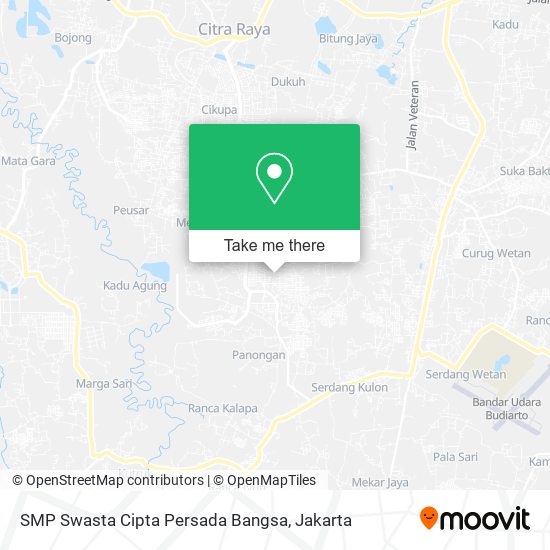 SMP Swasta Cipta Persada Bangsa map