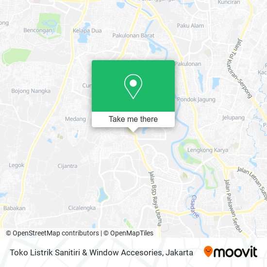 Toko Listrik Sanitiri & Window Accesories map