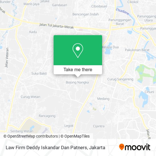 Law Firm Deddy Iskandar Dan Patners map