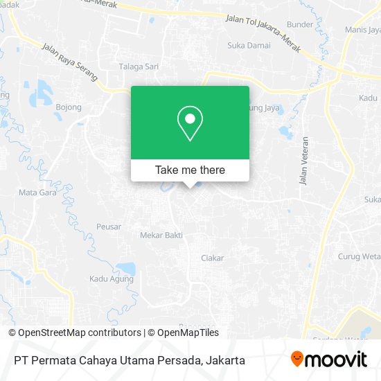PT Permata Cahaya Utama Persada map