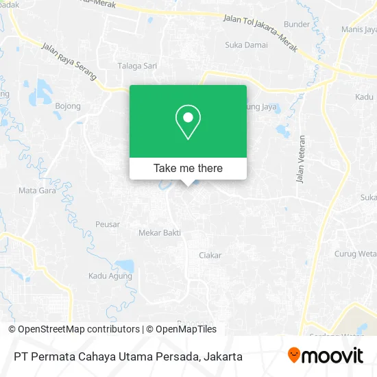 PT Permata Cahaya Utama Persada map