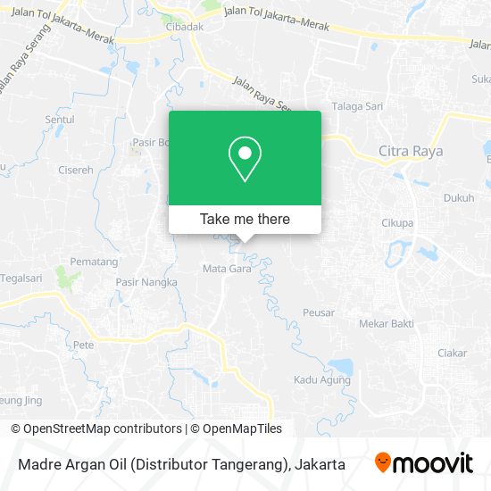 Madre Argan Oil (Distributor Tangerang) map