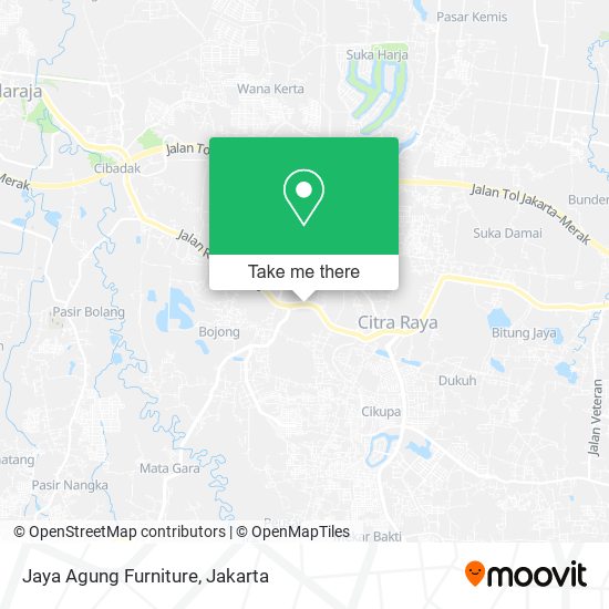 Jaya Agung Furniture map