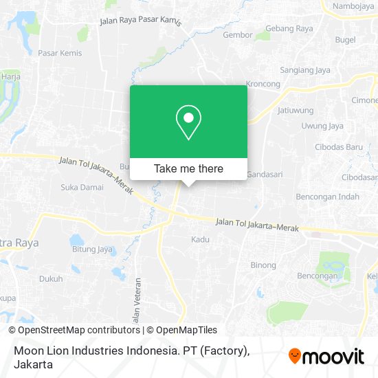 Moon Lion Industries Indonesia. PT (Factory) map