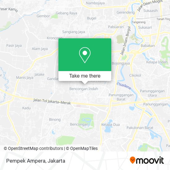 Pempek Ampera map