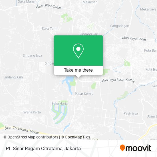 Pt. Sinar Ragam Citratama map