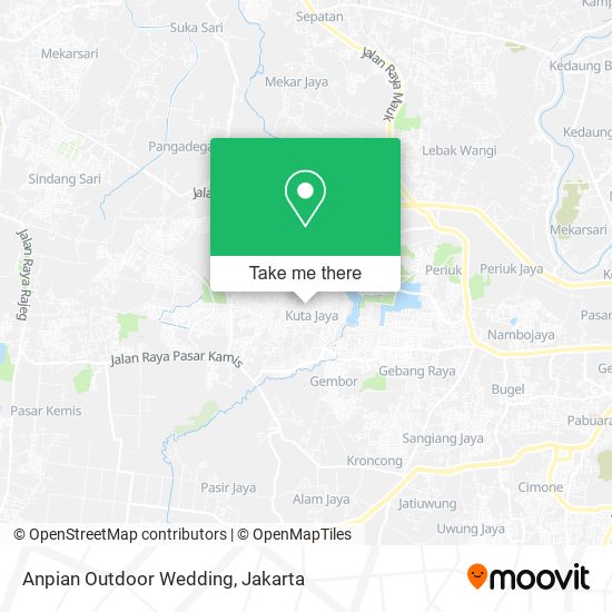 Anpian Outdoor Wedding map