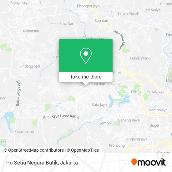 Po Setia Negara Batik map