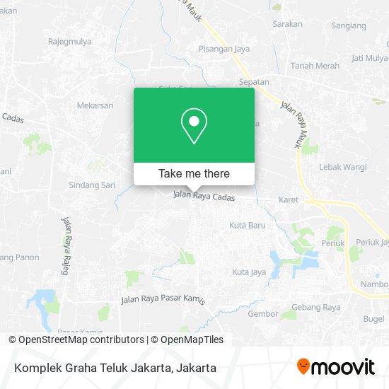 Komplek Graha Teluk Jakarta map