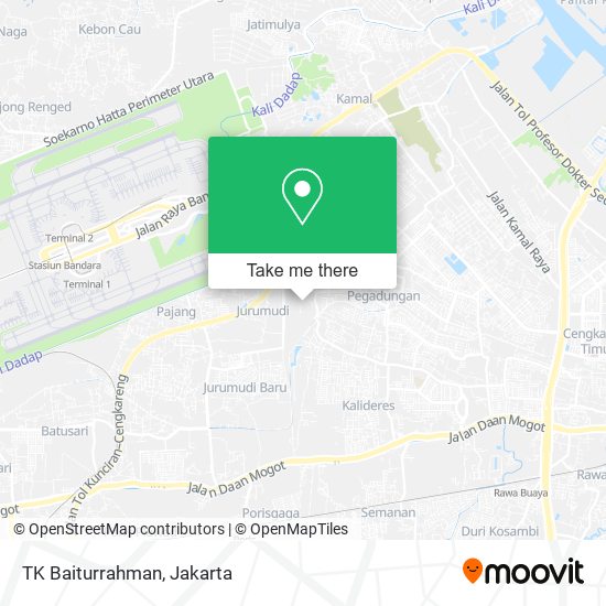 TK Baiturrahman map