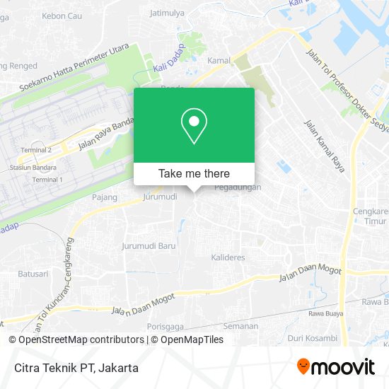 Citra Teknik PT map