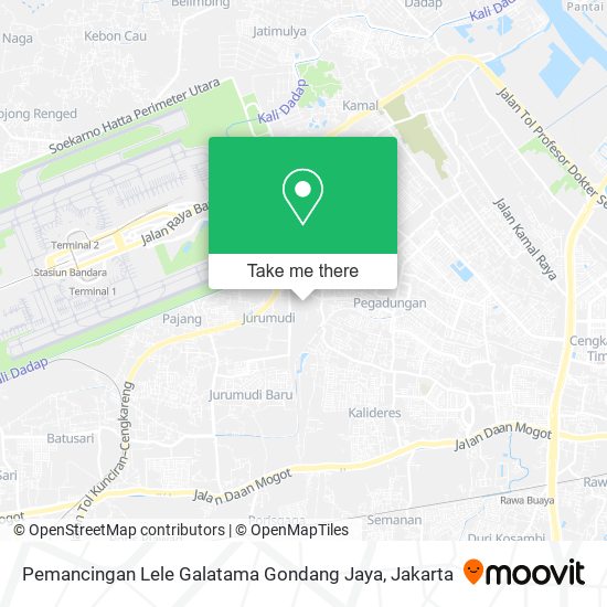 Pemancingan Lele Galatama Gondang Jaya map