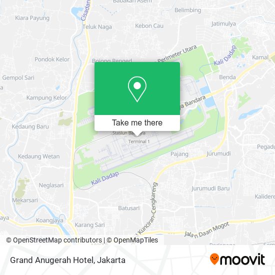 Grand Anugerah Hotel map