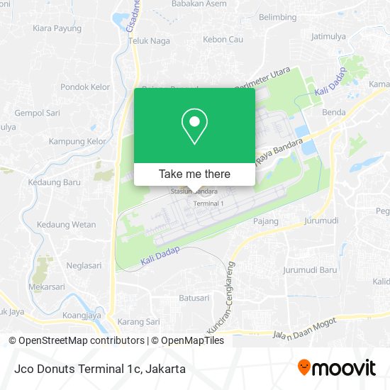 Jco Donuts Terminal 1c map
