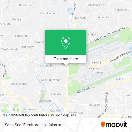Sasa Suci Furniture-Ho map