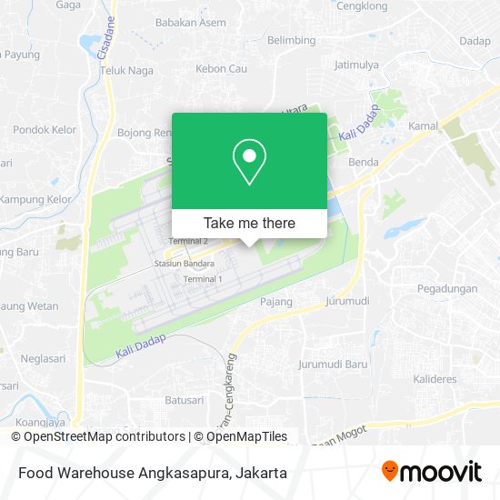 Food Warehouse Angkasapura map