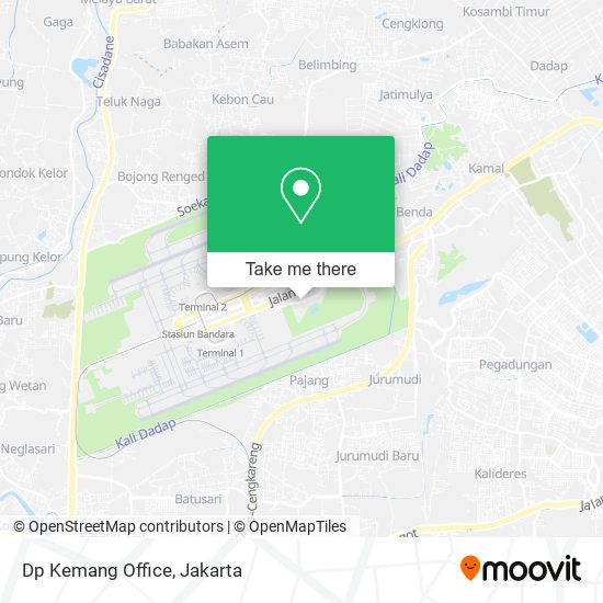 Dp Kemang Office map