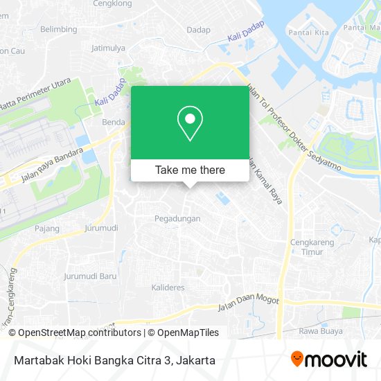 Martabak Hoki Bangka Citra 3 map