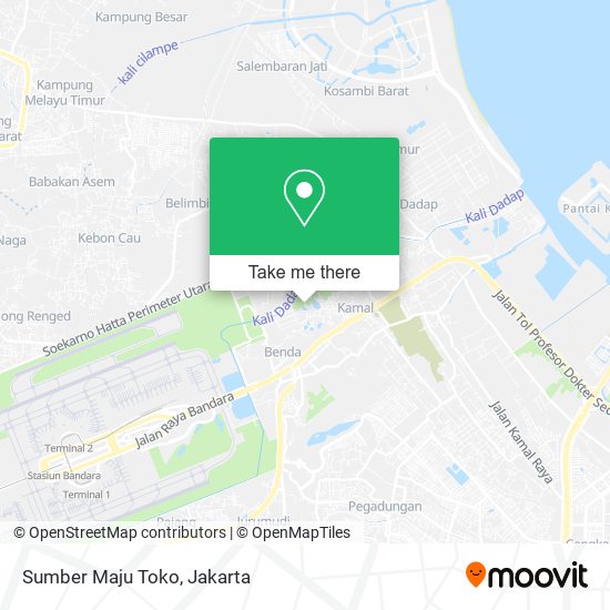 Sumber Maju Toko map