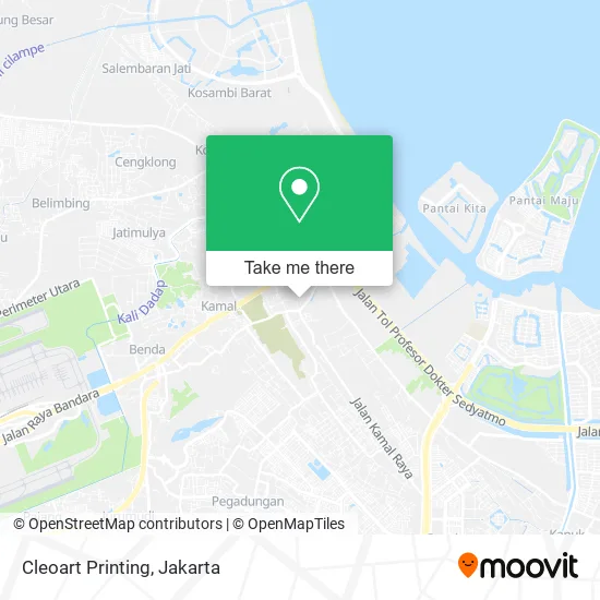 Cleoart Printing map