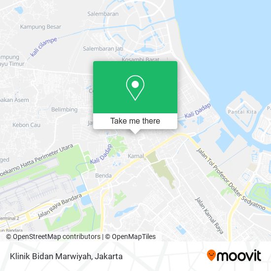 Klinik Bidan Marwiyah map