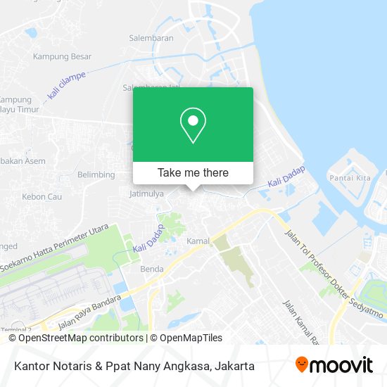 Kantor Notaris & Ppat Nany Angkasa map