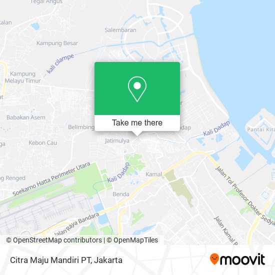 Citra Maju Mandiri PT map