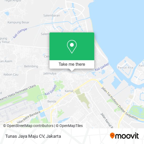 Tunas Jaya Maju CV map