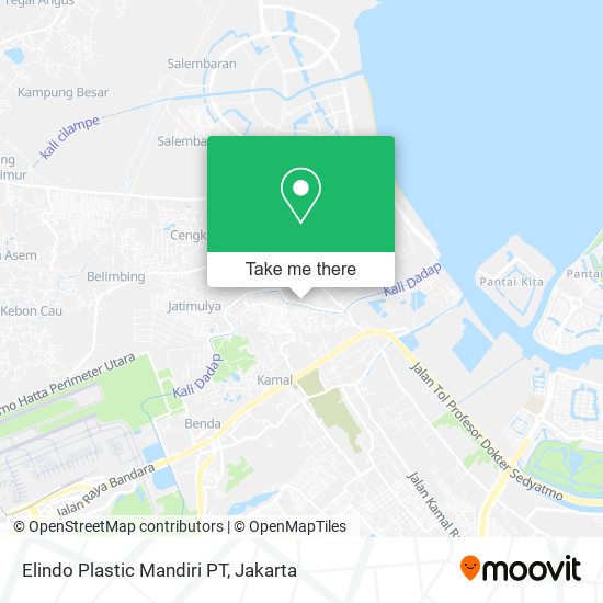 Elindo Plastic Mandiri PT map