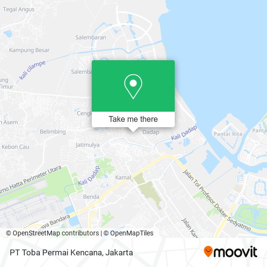 PT Toba Permai Kencana map