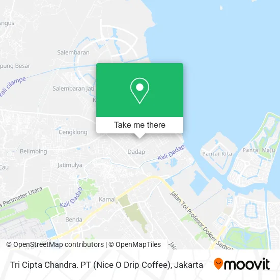Tri Cipta Chandra. PT (Nice O Drip Coffee) map