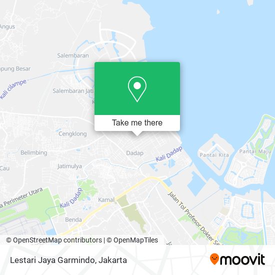 Lestari Jaya Garmindo map