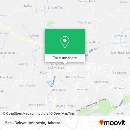 Bank Rakyat Indonesia map