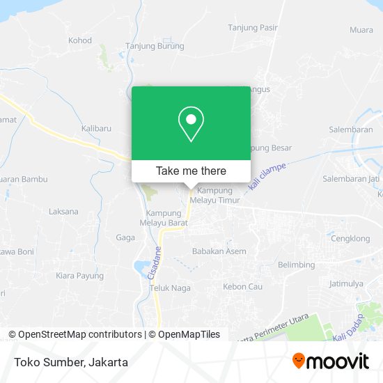 Toko Sumber map