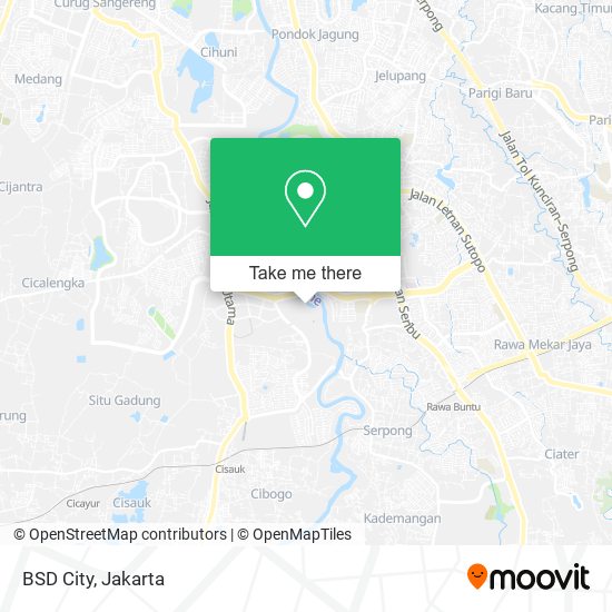 BSD City map