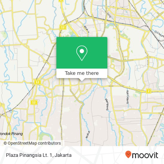 Plaza Pinangsia Lt. 1 map