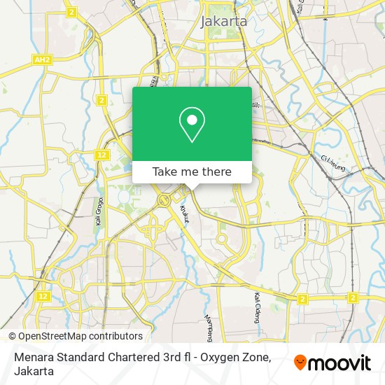 Menara Standard Chartered 3rd fl - Oxygen Zone map