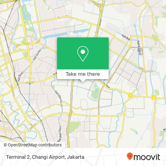 Terminal 2, Changi Airport map